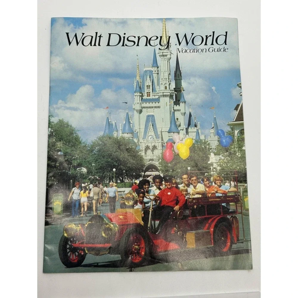 Vintage 1979 WALT DISNEY WORLD Vacation Guide Brochure